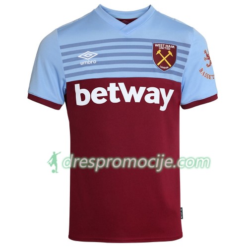 West Ham United Dres Domaći 2019/20 Kratkih Rukava West Ham United Dres Domaći 2019/20 Kratkih Rukava